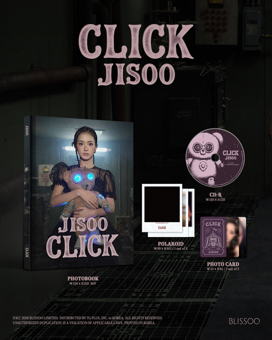 JISOO – (BLACKPINK) Click (Photobook Ver)