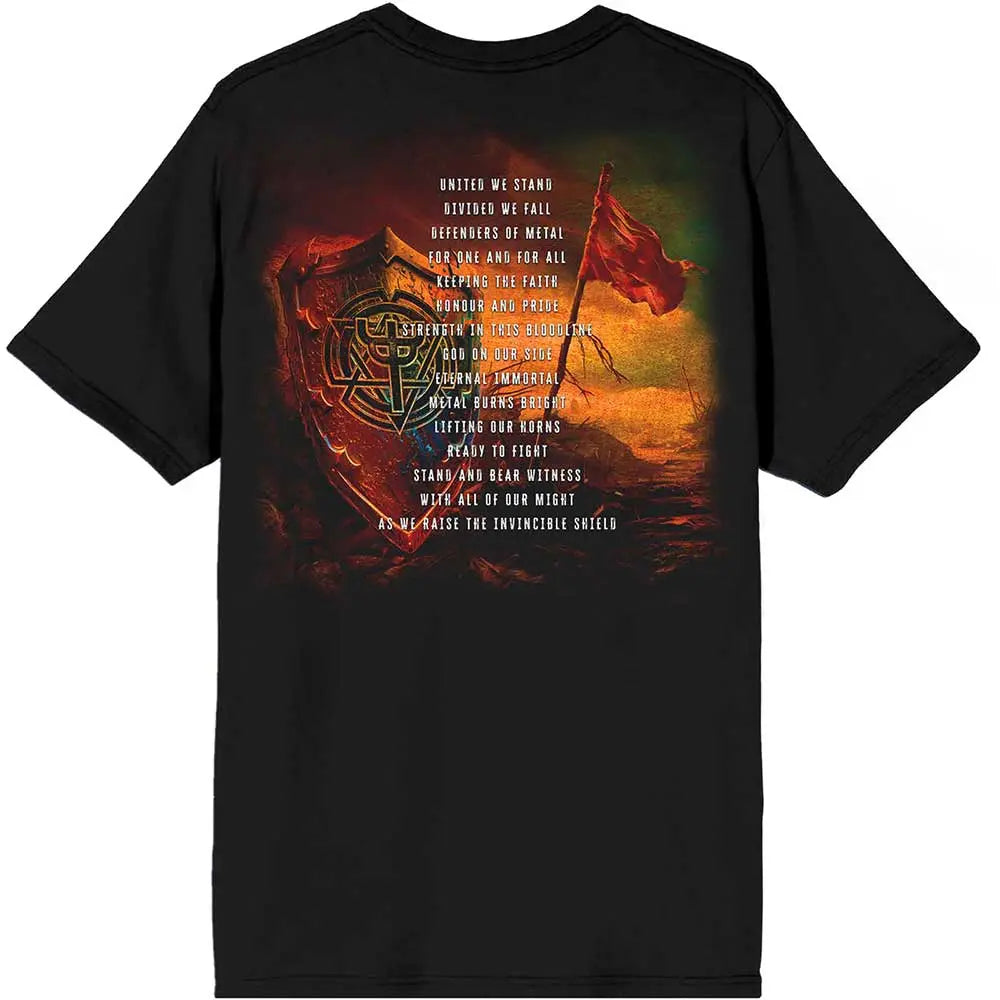 Judas Priest T-Shirt United We Stand (Back Print) - Zhivago Gifts