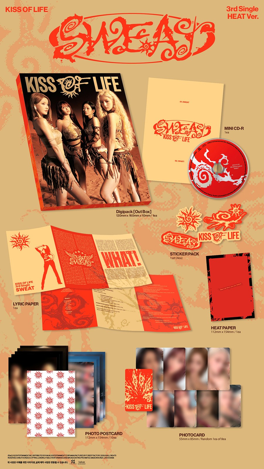 KISS OF LIFE – Sweat (HEAT Ver.)