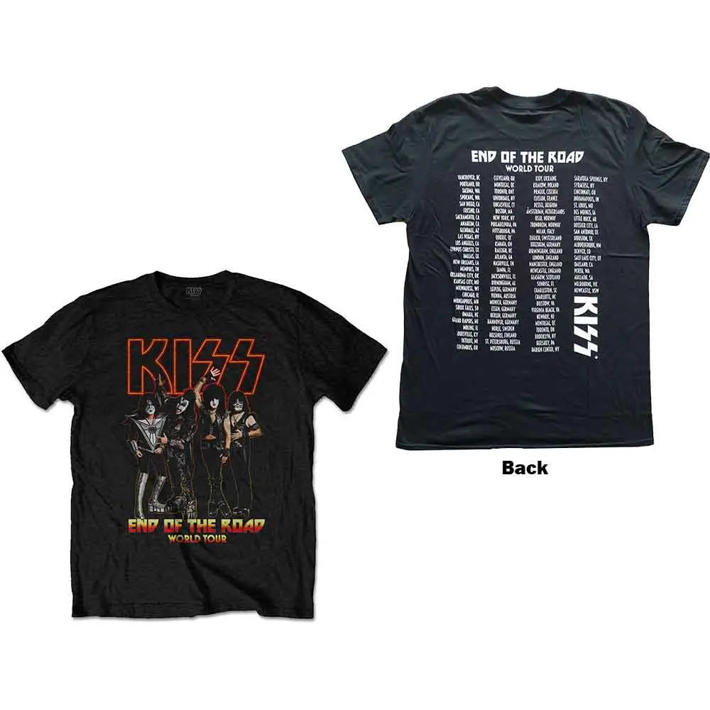 KISS Shirt End Of The Road Tour - Ireland Vinyl