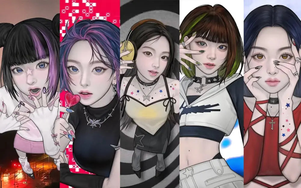 LE SSERAFIM 4th Mini Album ‘CRAZY’ Zhivago Gifts