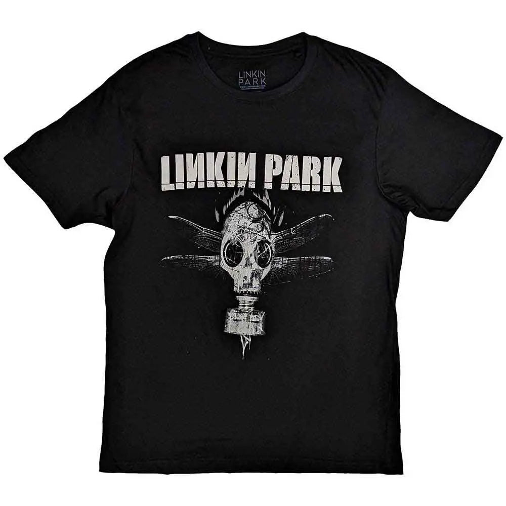 Linkin Park T-Shirt: Gas Mask Ireland Vinyl