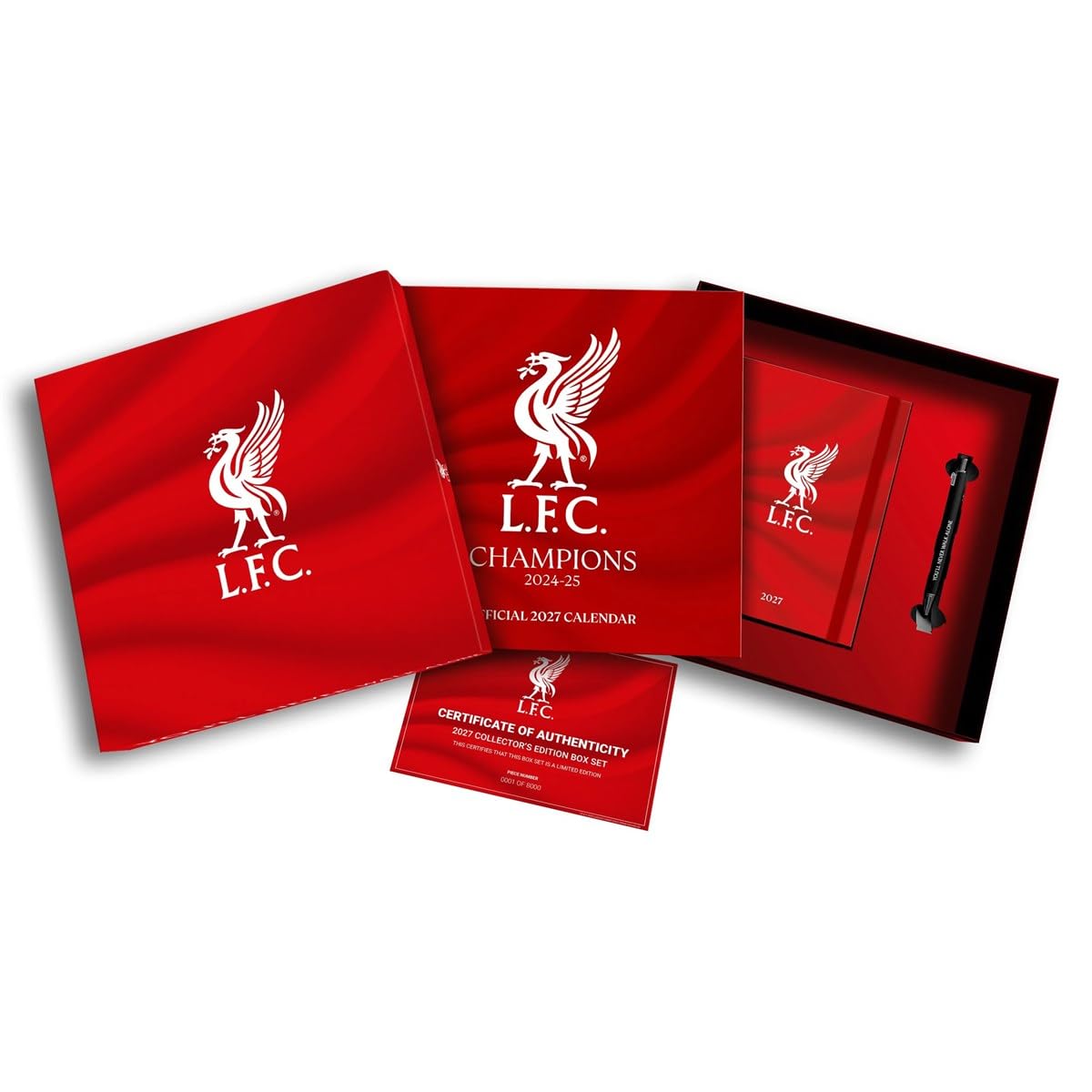 Liverpool FC 2027 Calendar & Diary Gift Box