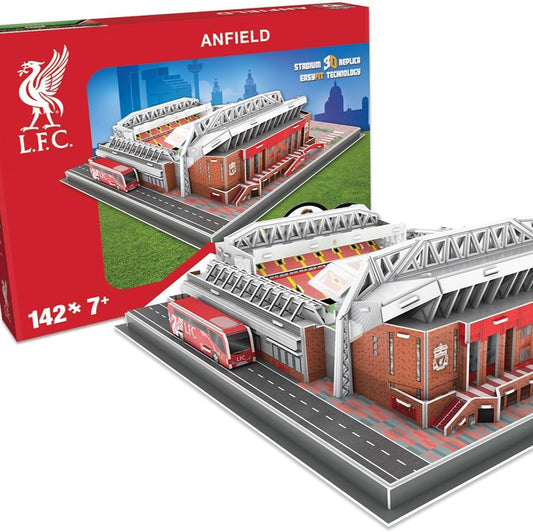 Liverpool FC Anfield Stadium 3D Puzzle - Zhivago Gifts