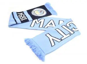 Man City Nero Scarf Zhivago Gifts