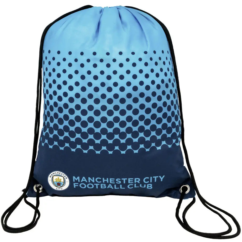 Manchester City FC Fade Gym Bag Zhivago Gifts