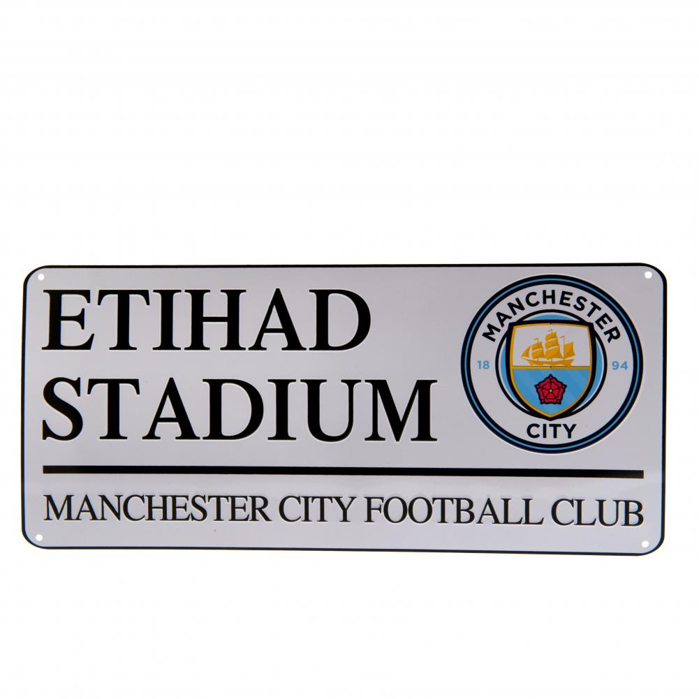 Manchester City FC Street Sign - Zhivago Gifts
