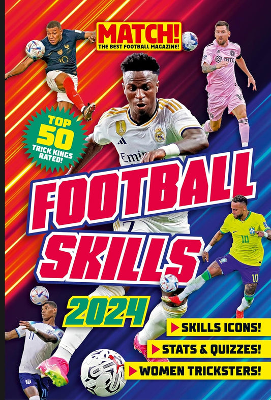 Match Soccer Skills Annual 2024 - Zhivago Gifts