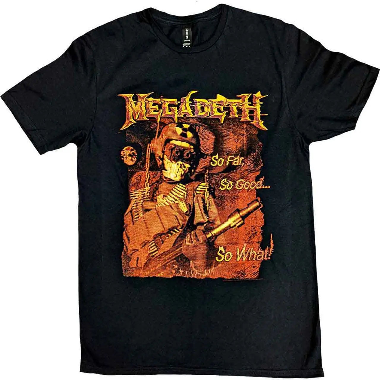 Megadeth Shirt: So Far So Good Ireland Vinyl