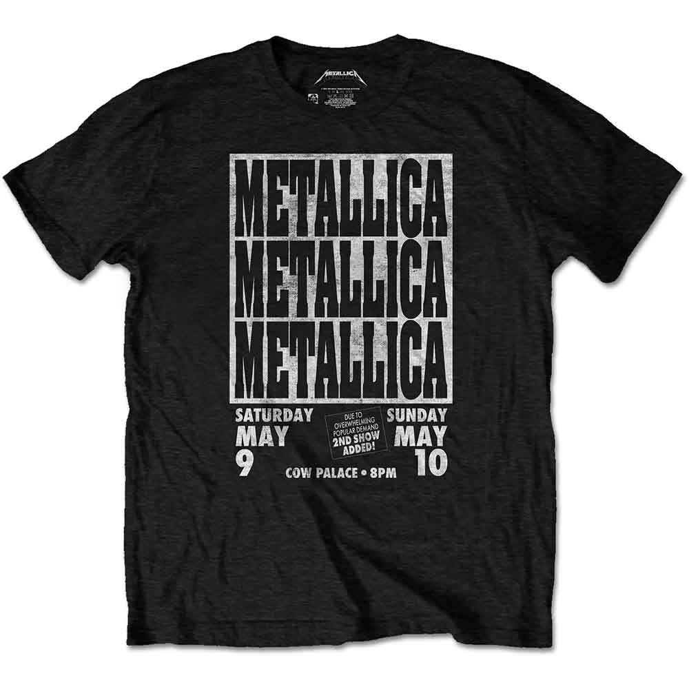 Metallica Shirt Cow Palace - Ireland Vinyl