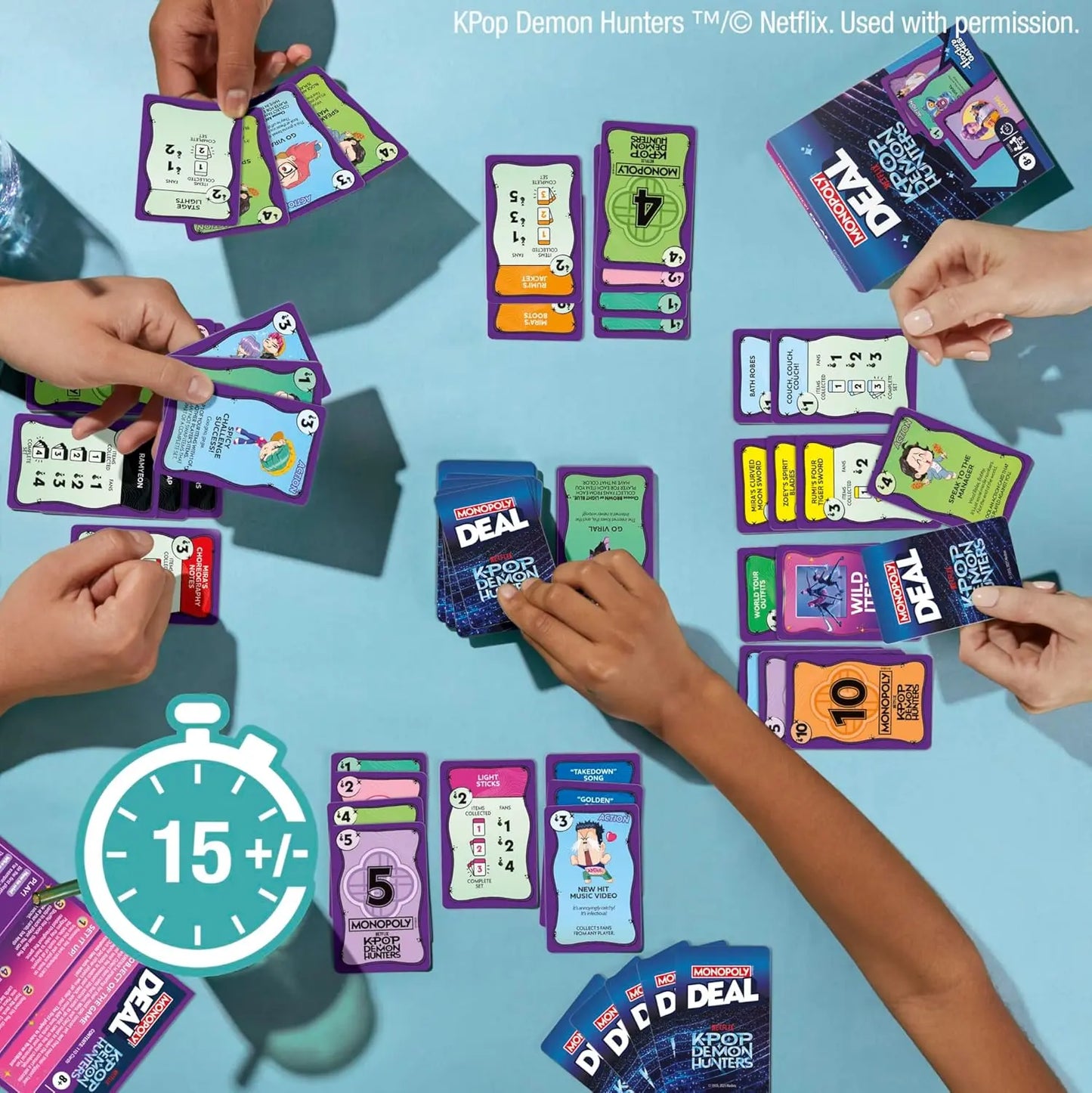 Monopoly Deal: K-Pop Demon Hunters Zhivago Gifts