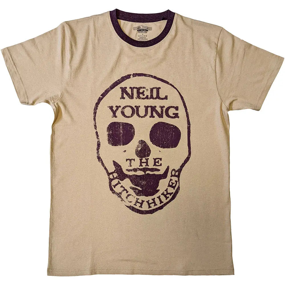 Neil Young Ringer Shirt Hitchhiker Ireland Vinyl