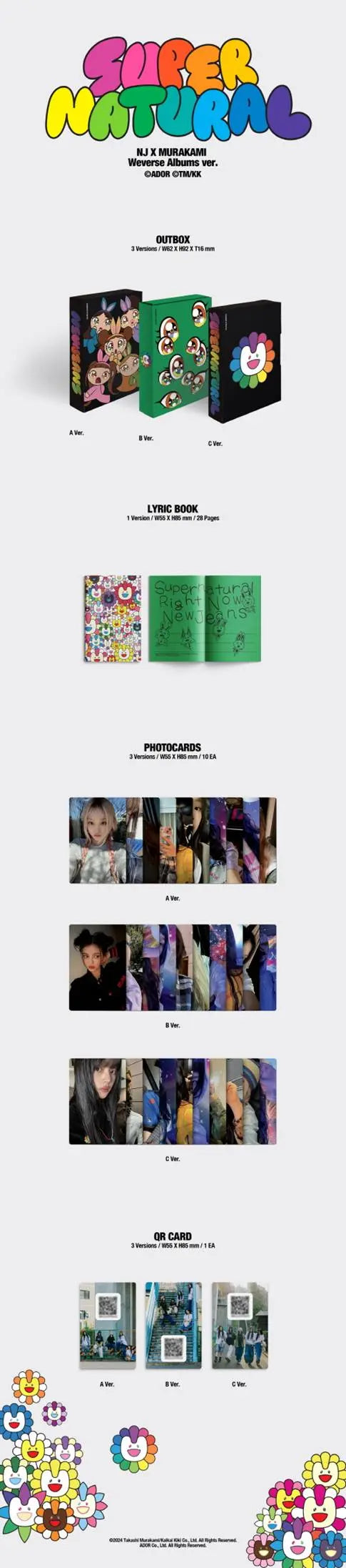 NewJeans Supernatural Weverse Zhivago Gifts