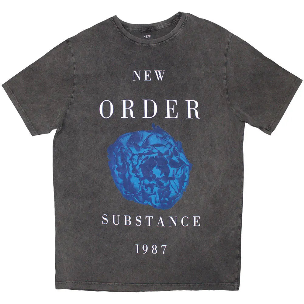 New Order Stone Wash Shirt Substance 1987 - Ireland Vinyl
