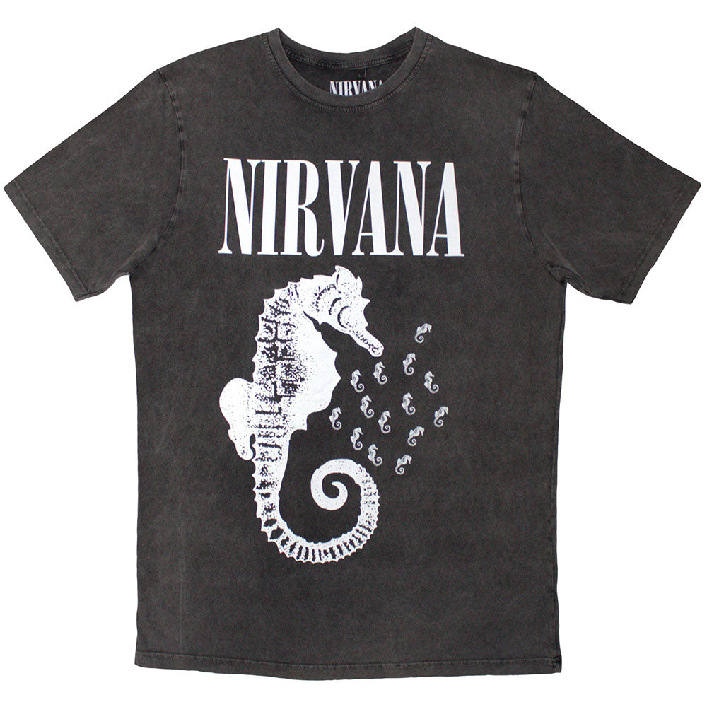 Nirvana Stone Wash Shirt Seahorse - Ireland Vinyl