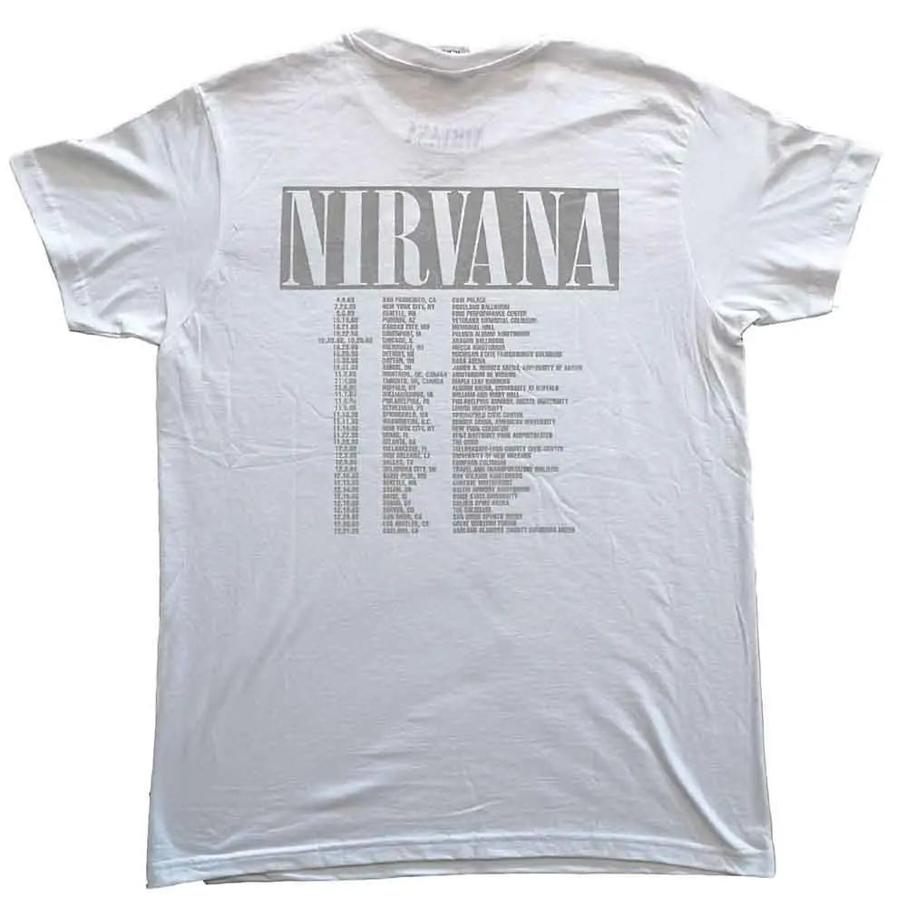 Nirvana T-Shirt In Utero Tour (Back Print) Ireland Vinyl
