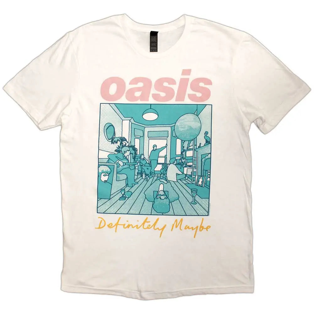 Oasis Shirt Definitely Maybe Cartoon - Ireland Vinyl