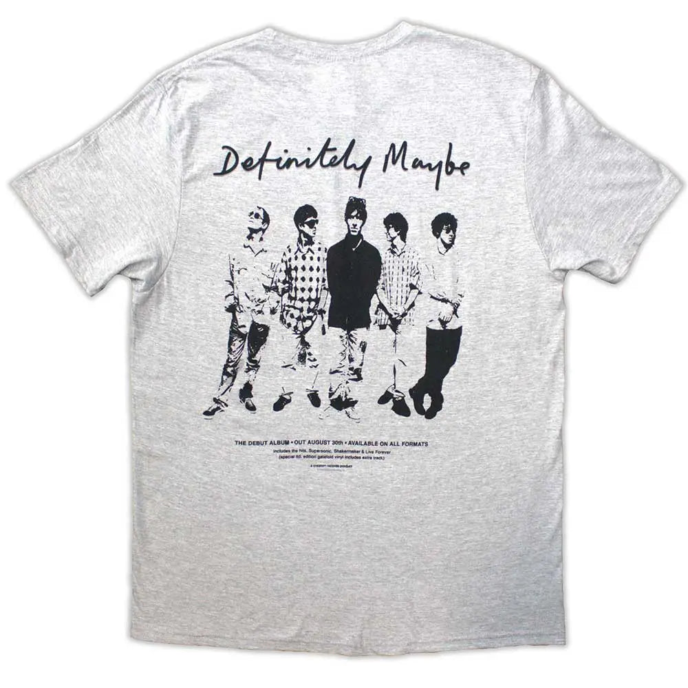 Oasis Shirt Definitely Maybe Promo (Back Print) Ireland Vinyl