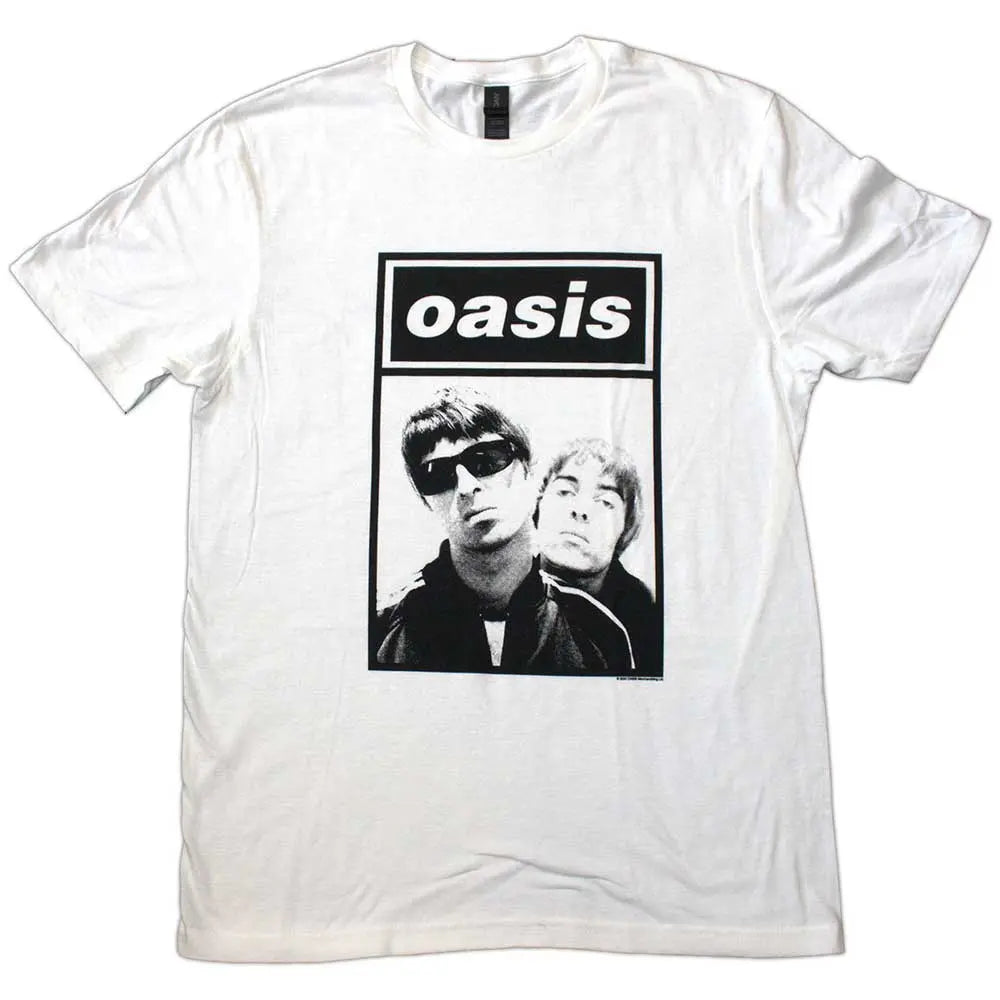 Oasis Shirt Noel & Liam Boxed Photo Ireland Vinyl
