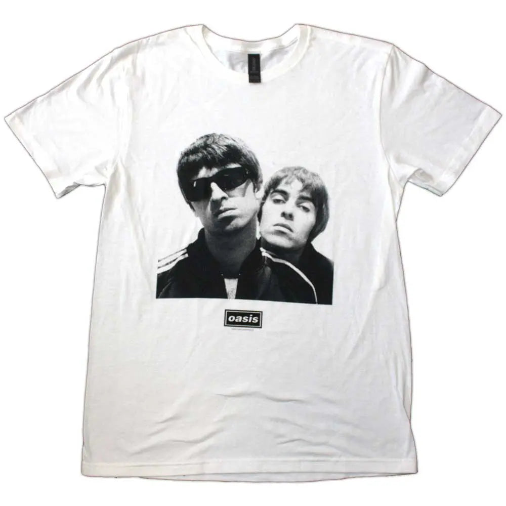 Oasis Shirt Noel & Liam Square Photo Ireland Vinyl