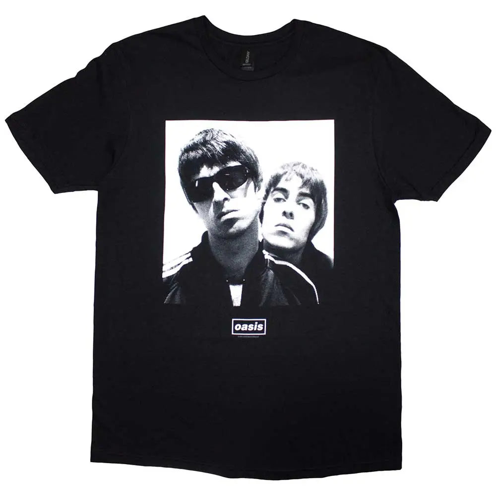 Oasis Shirt Noel & Liam Square Photo - Ireland Vinyl