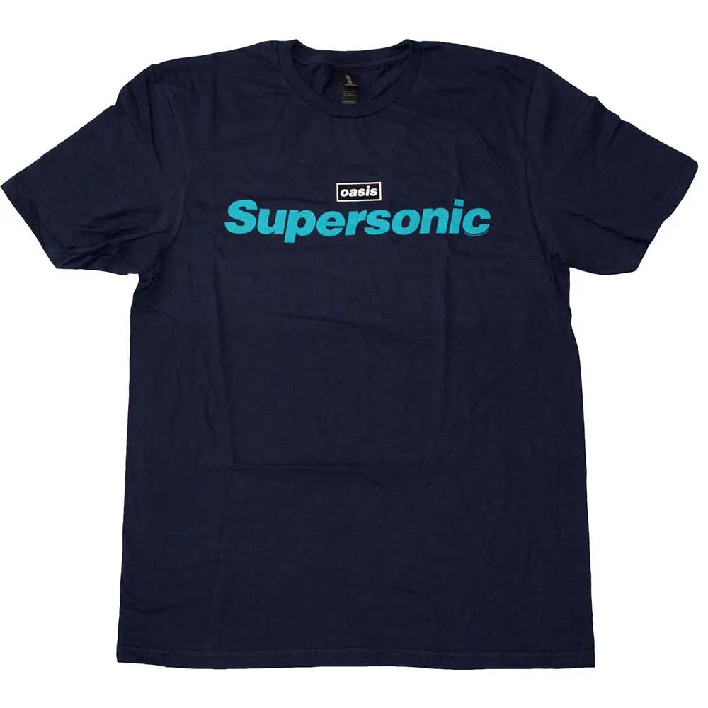 Oasis Shirt Supersonic (Navy Blue) - Ireland Vinyl