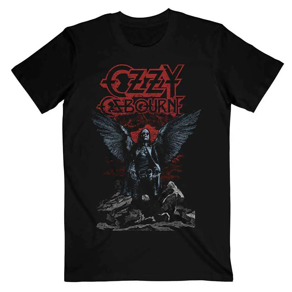 Ozzy Osbourne Shirt Angel Wings Ireland Vinyl