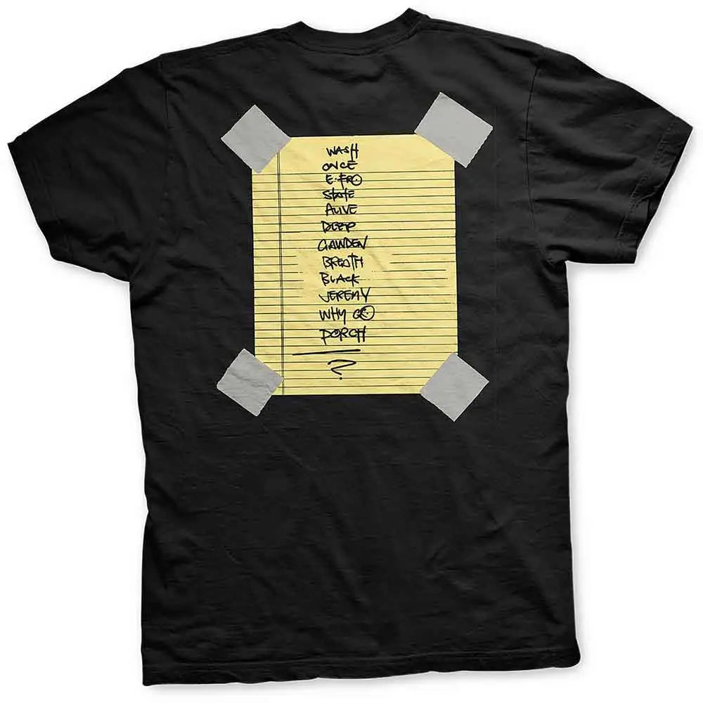 Pearl Jam Shirt Stickman (Back Print) Ireland Vinyl