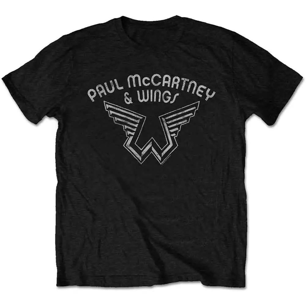 Paul McCartney T-Shirt Wings Logo Ireland Vinyl
