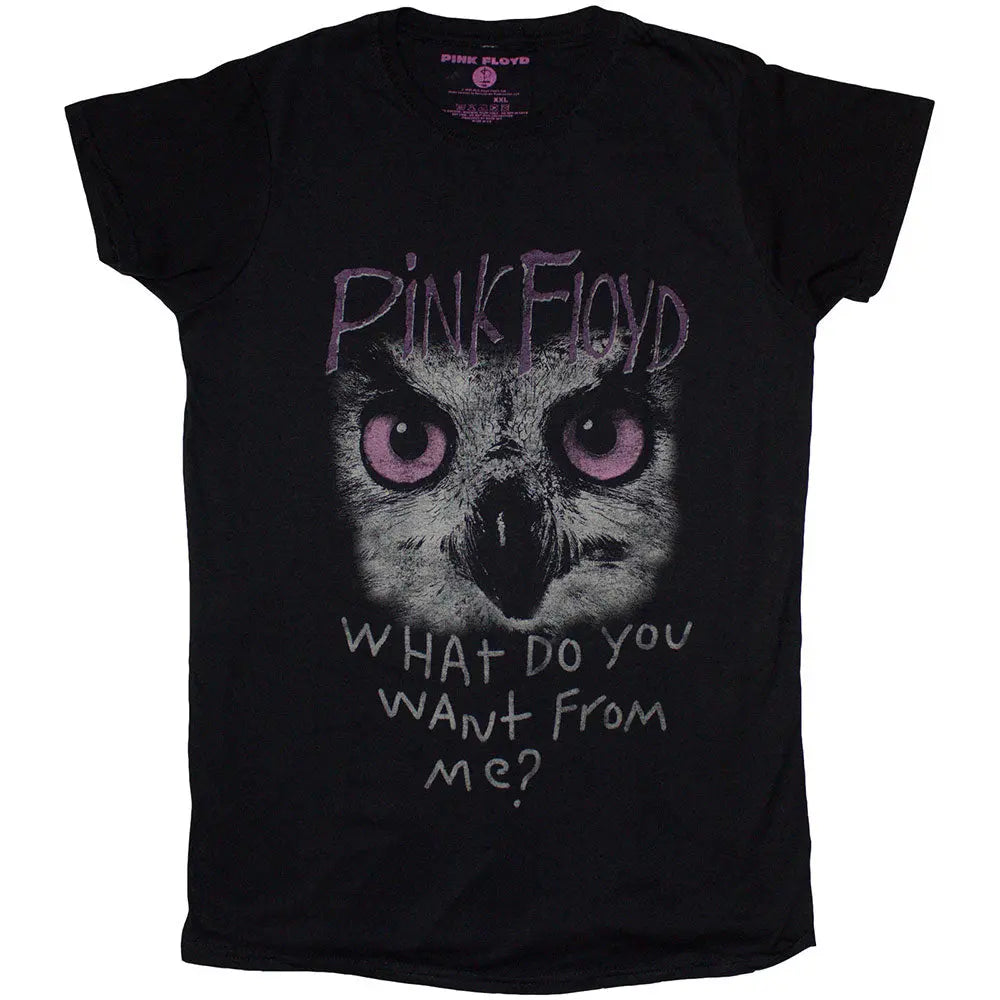 Pink Floyd Ladies Shirt Owl - WDYWFM? Ireland Vinyl