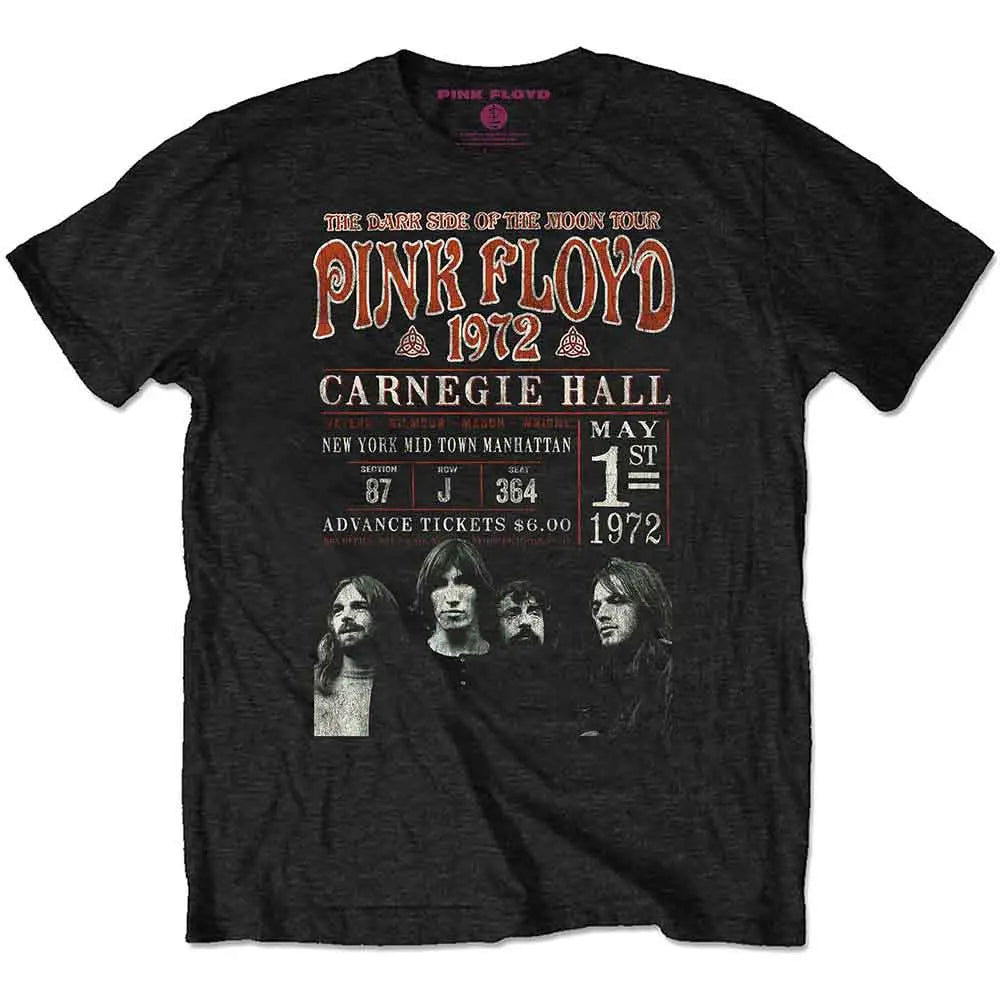 Pink Floyd Shirt Carnegie '72 (Eco-Friendly) Ireland Vinyl