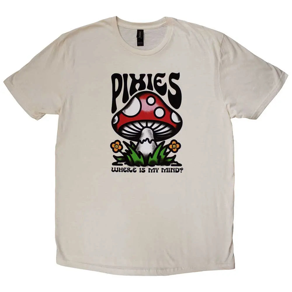 Pixies T-Shirt: Mindshroom (Where Is My Mind) Ireland Vinyl