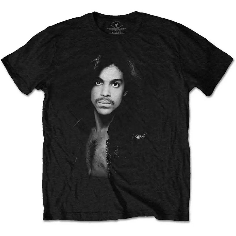 Prince T-Shirt: Leather Jacket