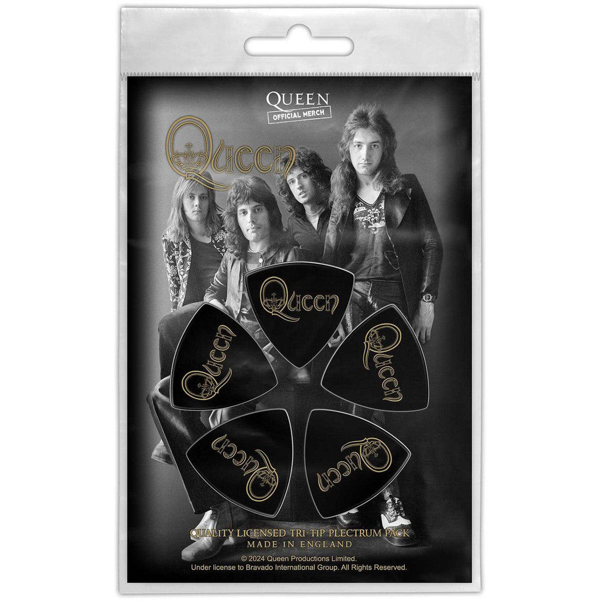 Queen Plectrum Pack - Logo