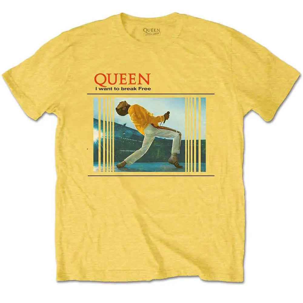 Queen Shirt Break Free Ireland Vinyl