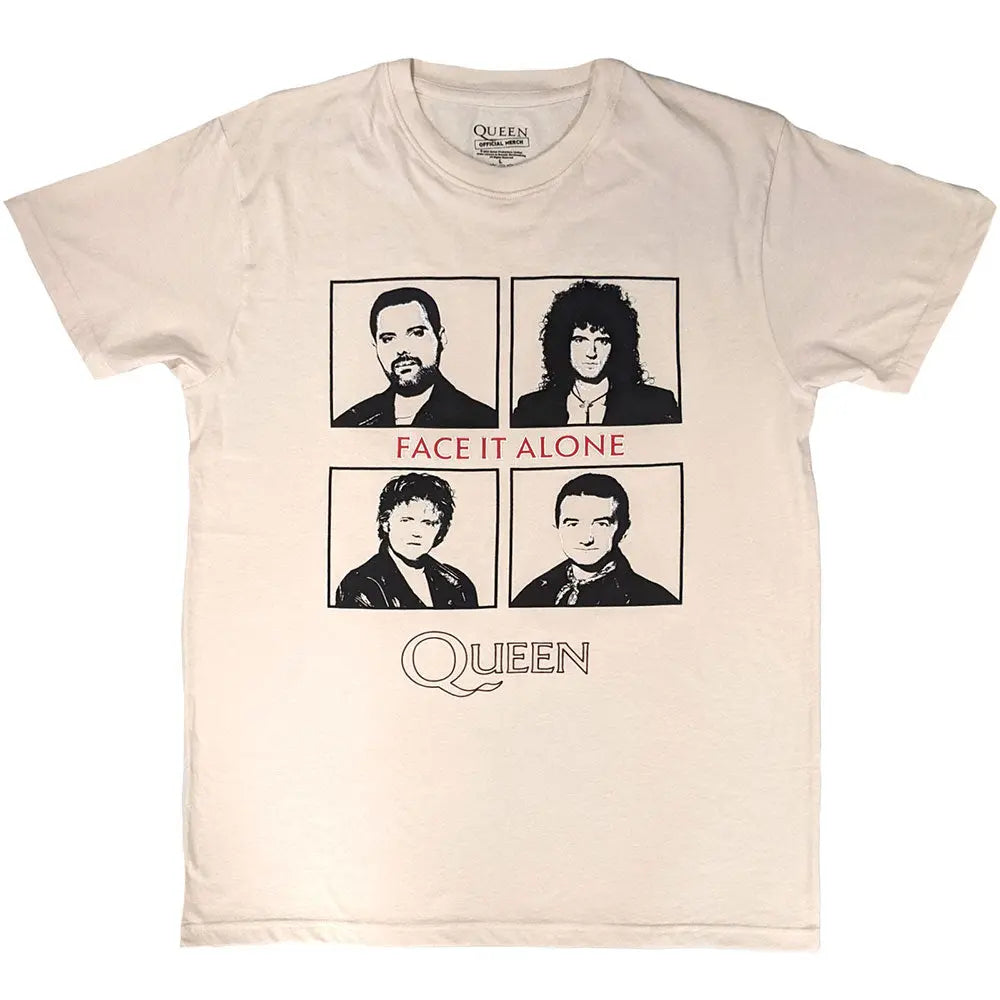 Queen Shirt Face It Alone Squares Ireland Vinyl