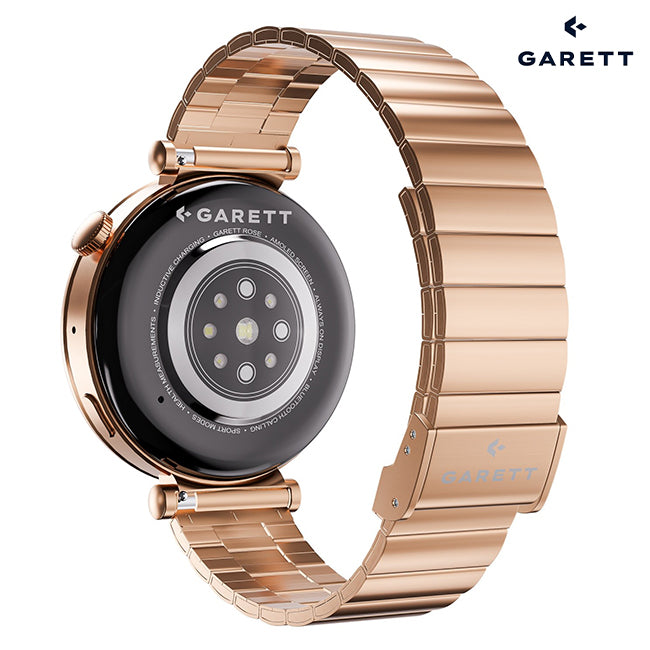 Garett Rose Gold Smartwatch | STEEL