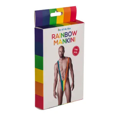 Rainbow Coloured Mankini Zhivago Gifts