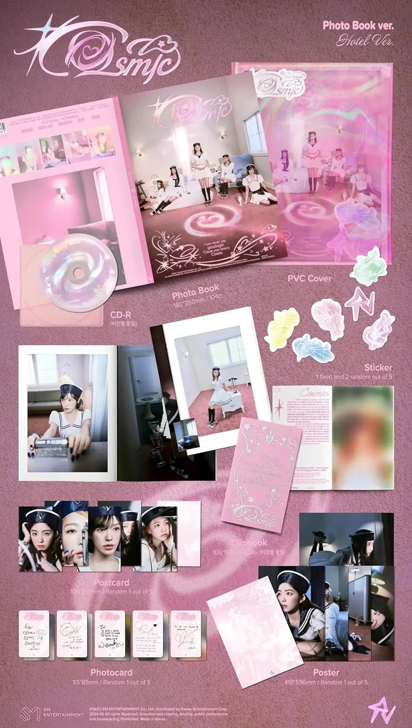 Red Velvet Cosmic (Photobook) Zhivago Gifts