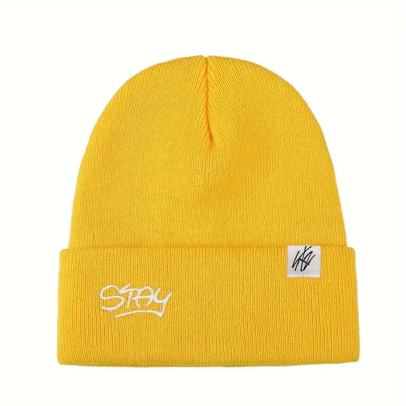 STAY Knitted Beanie (Yellow) Zhivago Gifts