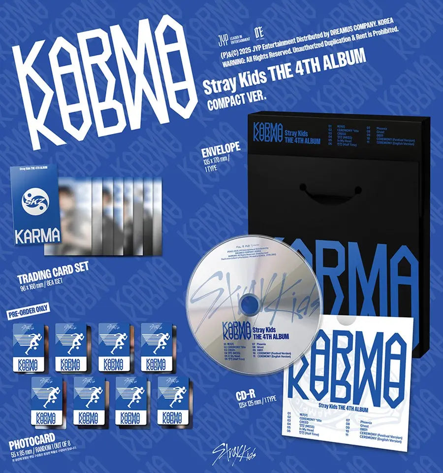 STRAY KIDS KARMA Compact Edition Zhivago Gifts