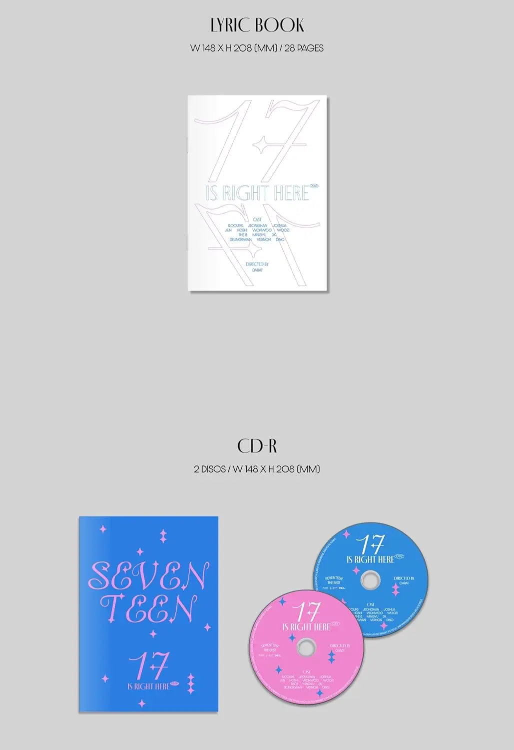 Seventeen Best Album : 17 Is Right Here Zhivago Gifts