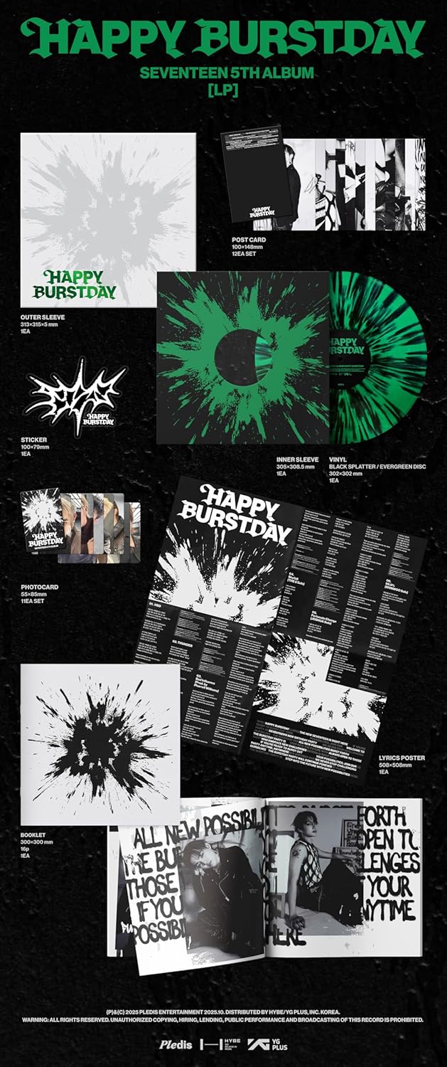 Seventeen Happy Burtsday VINYL
