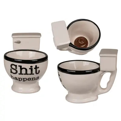 Sh*t Happens Toilet Mugs Zhivago Gifts