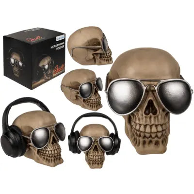 Skull Headphone and Glasses Holder Zhivago Gifts