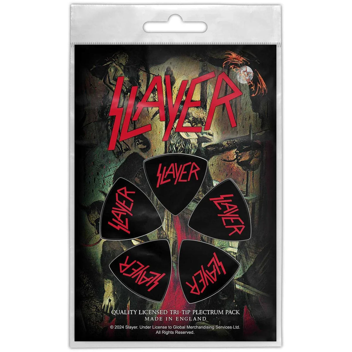 Slayer Plectrum Pack - Logo