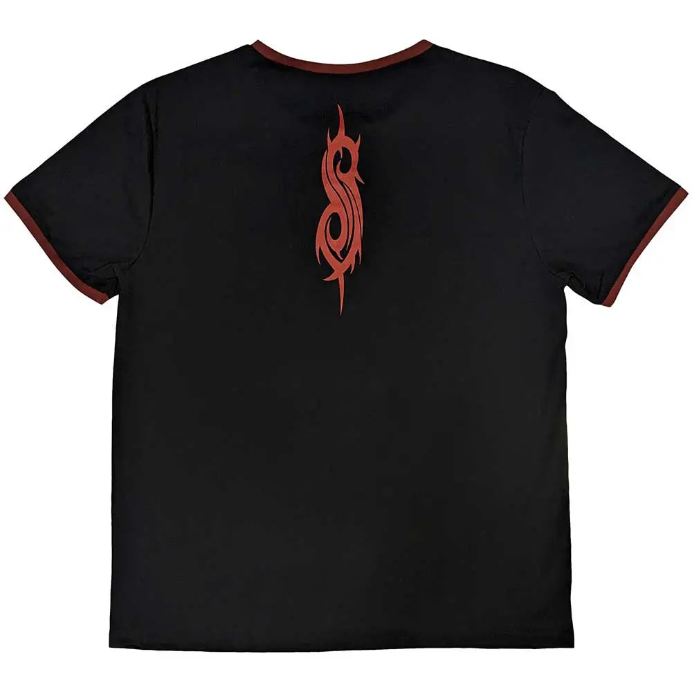 Slipknot Ringer T-Shirt Logo (Back Print) Ireland Vinyl