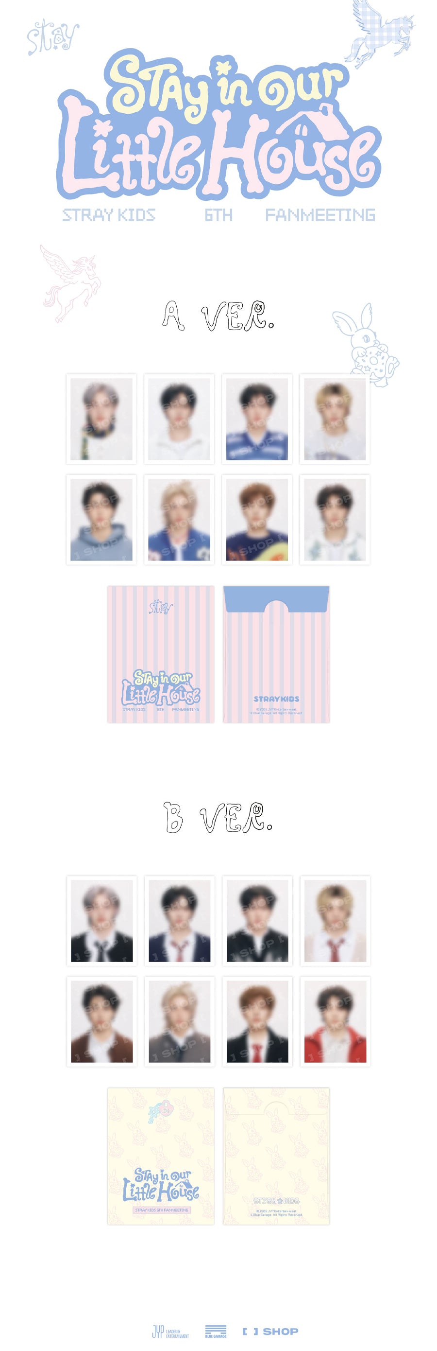 Stray Kids in Our Little House MD - ID PHOTO SET