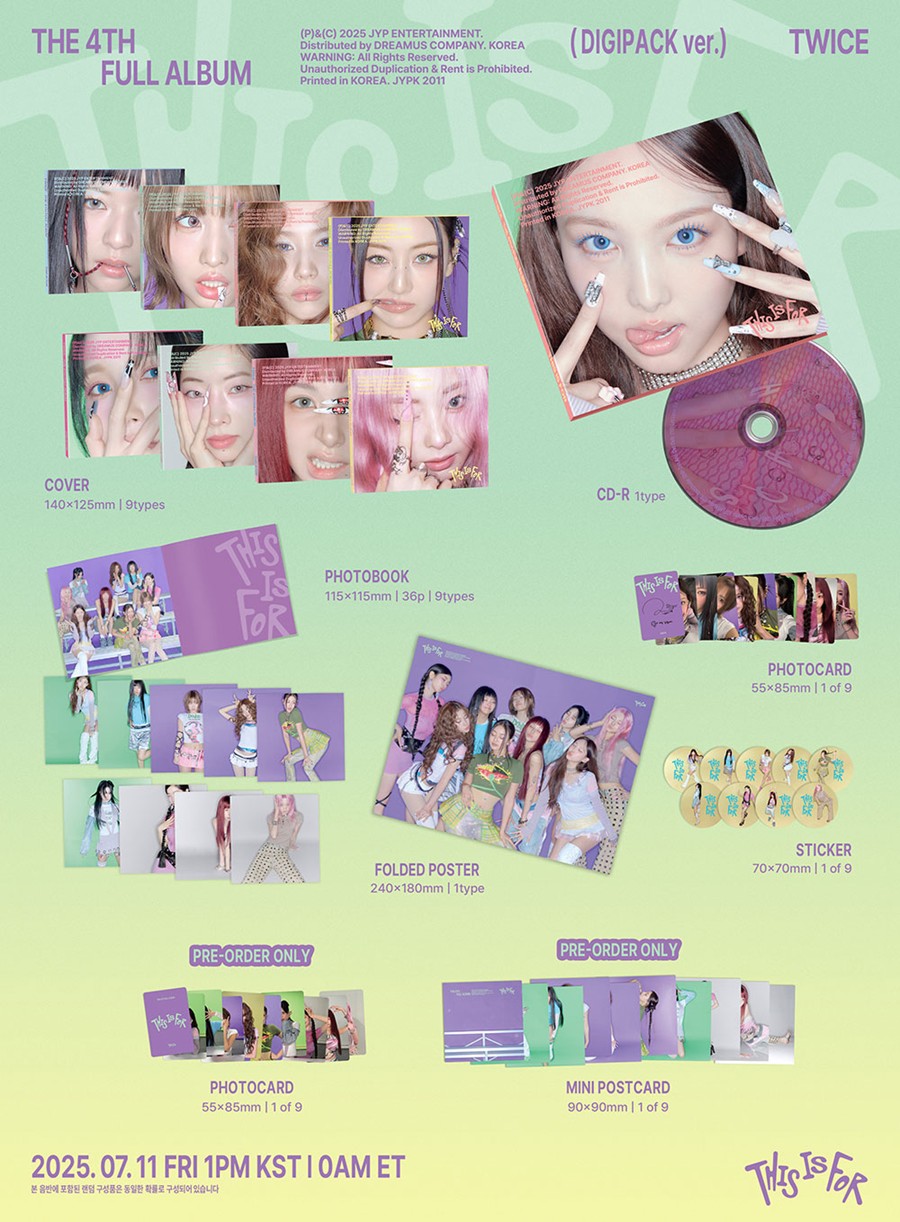 TWICE – 4th Album (DIGIPACK ver.)