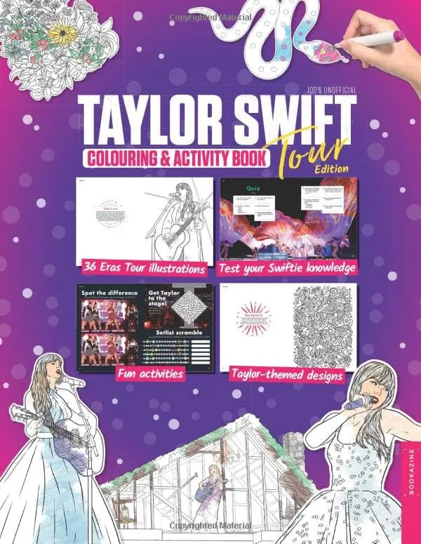Taylor Colouring and Activity Book Zhivago Gifts